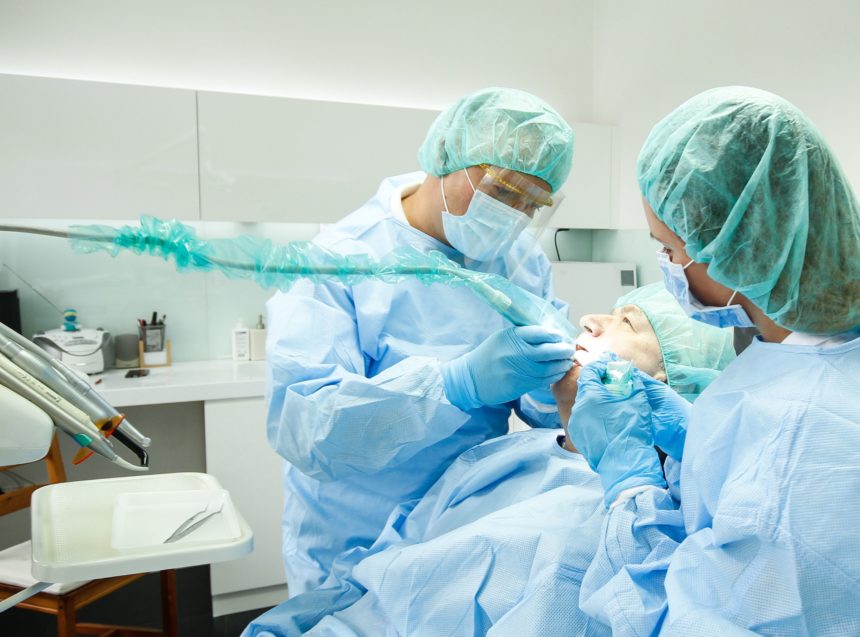 Replacement of missing teeth with implants